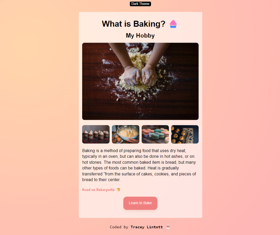 baking app